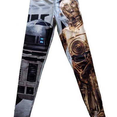 Black Milk Blackmilk Star Wars Droids R2-D2 C3PO Leggings Pants Sz S